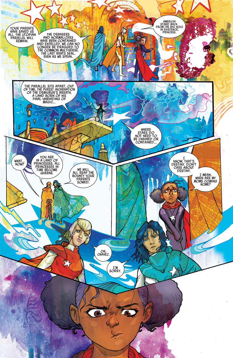 Illustration for article titled Why Marvel's America Chavez, Who Comes From an Alternate Dimension, Identifies as Latinx